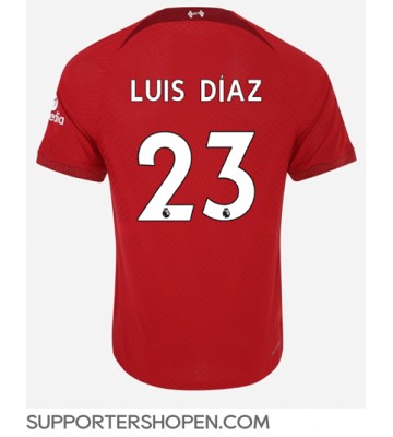 Liverpool Luis Diaz #23 Hemma Matchtröja 2022-23 Kortärmad